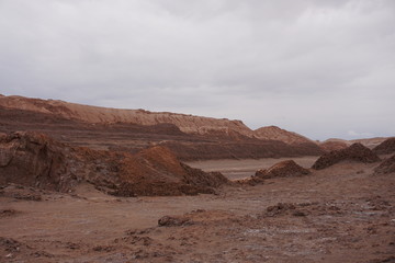 Paisaje árido de desierto