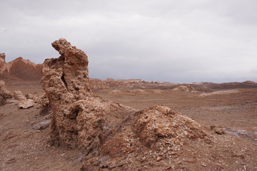 Fototapeta na wymiar Paisaje árido de desierto