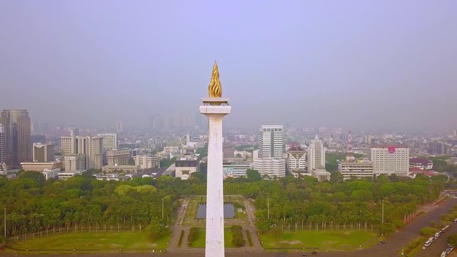 tugu monas jakarta indonesia