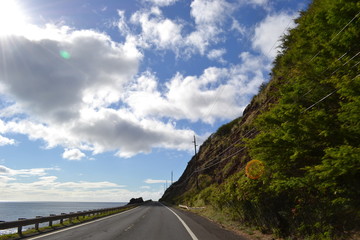 road in mountains