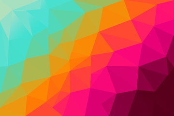 Make a low poly background design.