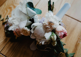 kwiaty, bukiet , butonierki, wedding, ślub