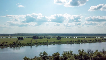 Siberia in summer. Omsk region.