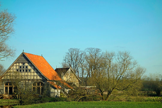 alter Bauernhof im Osnabr&uuml;cker Land