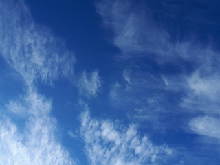 blue sky with clouds - Oslo 