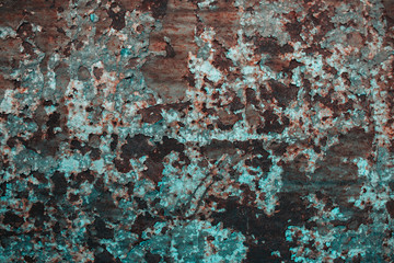 : Old rustic grunge wall texture background with space for text or a photo