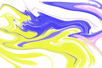 Abstract background illustration , Fluid marble texture. 