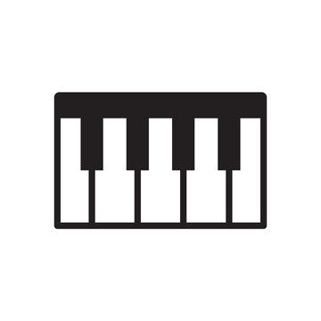 PIANO icon design, flat style icon collection