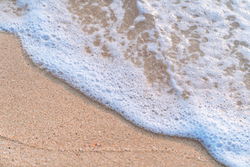 The waves of the waves in the sea