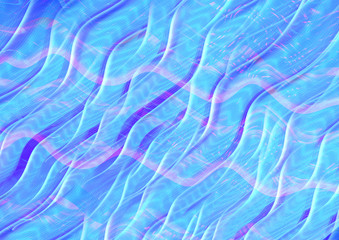 Abstract blue background design with texture, blue waves layered in art pattern concept
