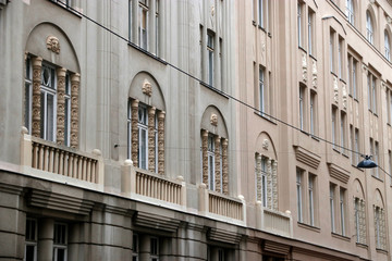 Fototapeta na wymiar Architectonic heritage in Vienna, Austria
