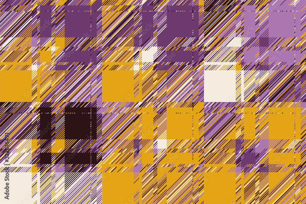 Poster modern glitch background. color geometric abstract pattern vector.