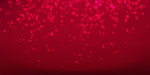 Red blur bokeh circle abstract backrgound