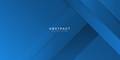 Fototapeta premium Abstract line light cut shadow abstract background dark blue with modern corporate concept.