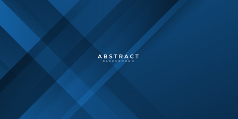 Obraz premium Abstract line light cut shadow abstract background dark blue with modern corporate concept.