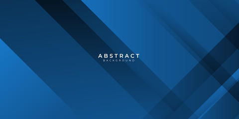 Dark blue abstract background with modern and futuristic corporate concept for presentation design