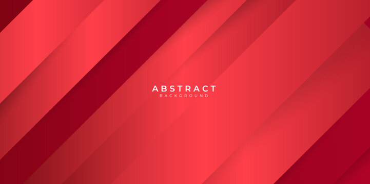 Red bright line cut shadow abstract background vector illustration for presentation design. Abstract modern background gradient color. Red maroon and white gradient with stylish line and square