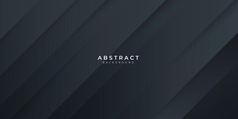 Modern dark black neutral abstract background for presentation design	