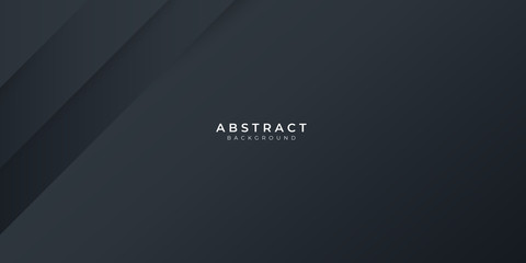 Modern dark black neutral abstract background for presentation design	