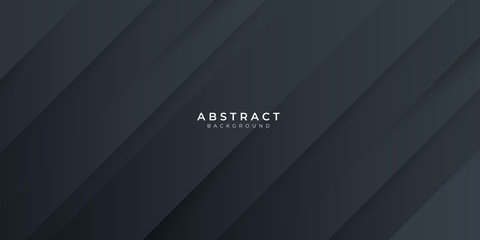 Modern dark black neutral abstract background for presentation design	