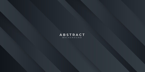 Modern dark black neutral abstract background for presentation design	