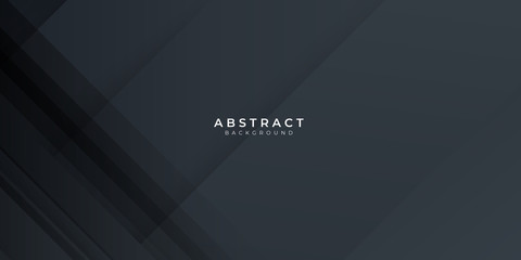 Dark black silver neutral abstract background vector illustration for presentation design