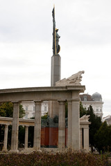 Monument in the downtown of Vienna