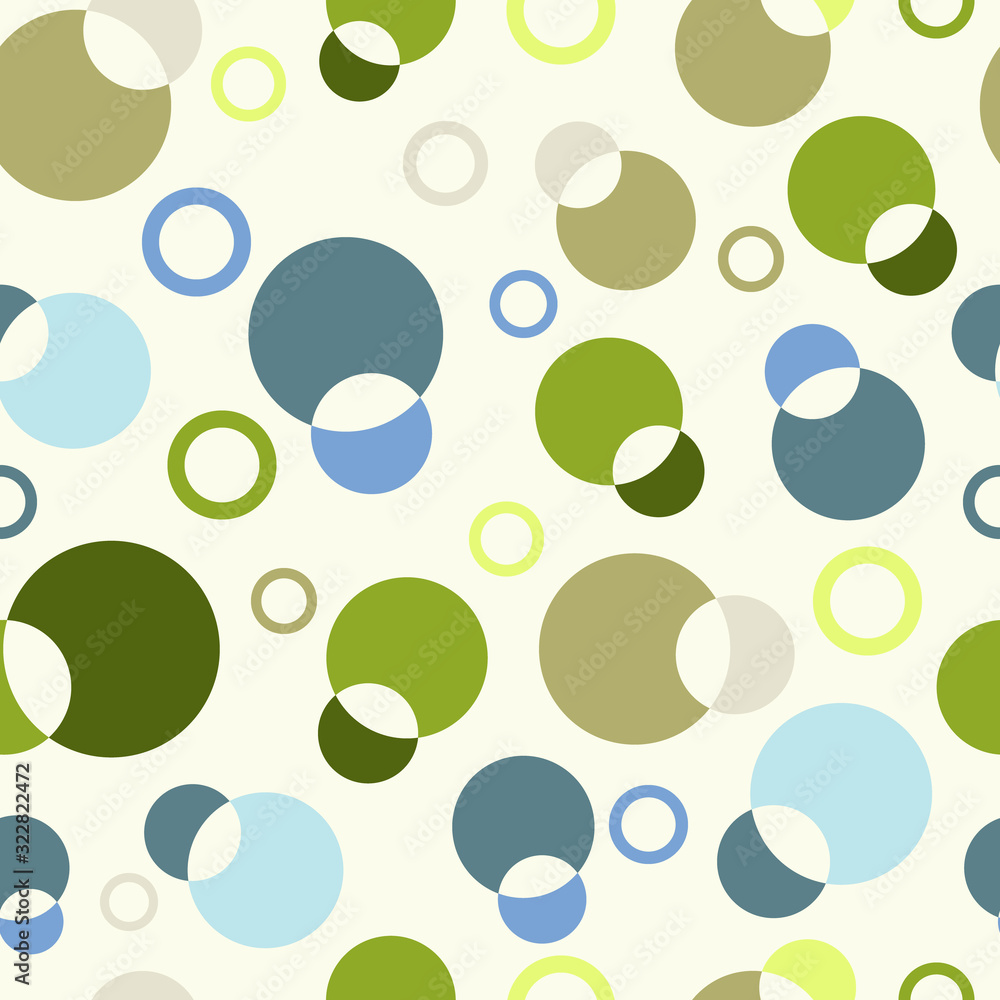 Poster memphis style abstract seamless pattern