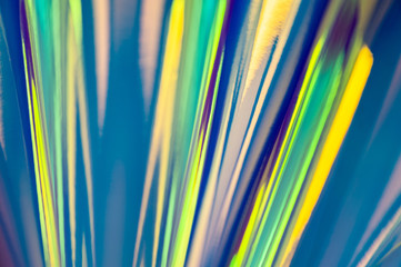 Holographic abstract colorful backdrop. Holographic color wrinkled foil. Iridescent art. Trendy creative gradient. Blurred background.