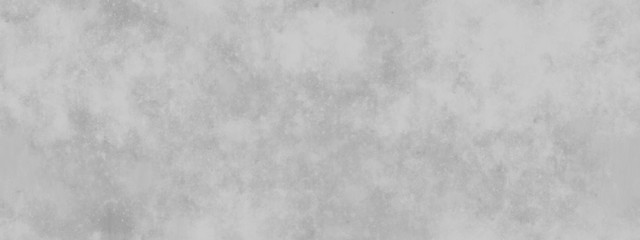 Plastered long panoramic concrete wall.