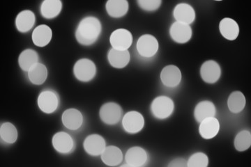 White Bokeh images abstract background