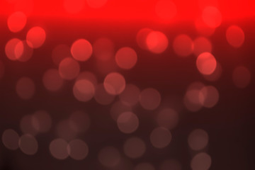 red Bokeh images abstract background