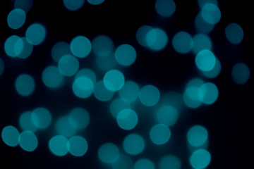 Blue Bokeh images abstract background