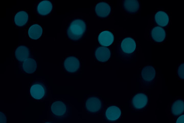 Blue Bokeh images abstract background