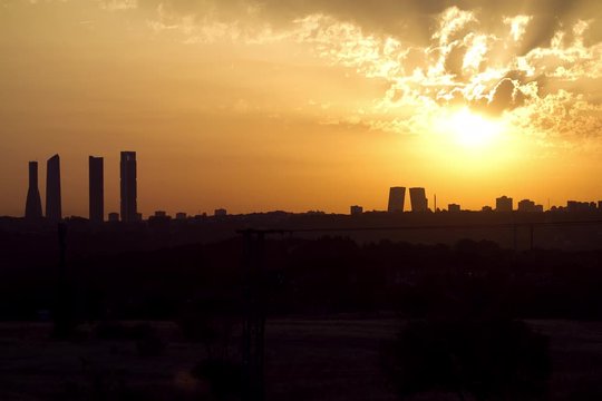 amanecer Madrid