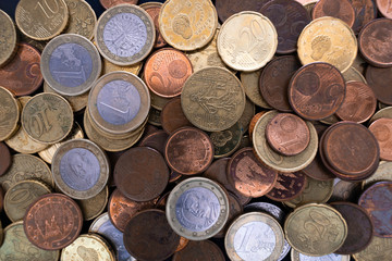 fondo de monedas españolas