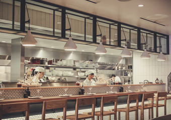 interior of restaurant