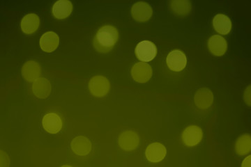 Yellow Bokeh images abstract background