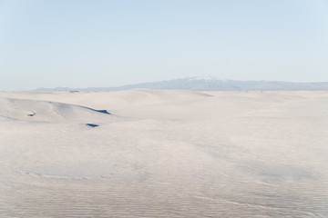White Sands National Park in Alamogordo, New Mexico. 