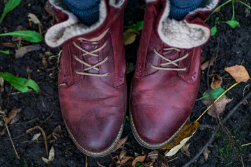 Schuhe Winter Herbst