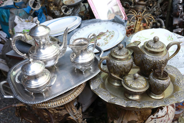 Secondhand coffee and tea sets