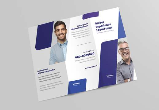Professional Trifold Brochure Layout