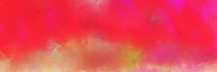 vintage abstract painted background with crimson, dark salmon and indian red colors and space for text or image. can be used as horizontal header or banner orientation