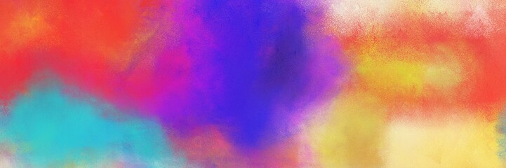 indian red, burly wood and slate blue colored vintage abstract painted background with space for text or image. can be used as horizontal background graphic