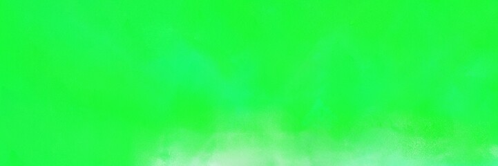 vivid lime green, pale green and pastel green colored vintage abstract painted background with space for text or image. can be used as horizontal background graphic