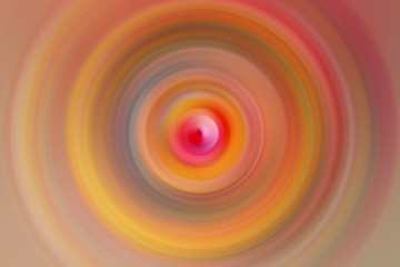 Abstract round background. Circles from the center point. Image of diverging circles. Rotation that creates circles.