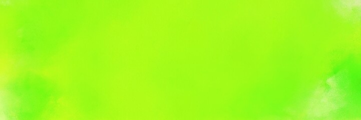abstract painting background texture with green yellow, khaki and neon green colors and space for text or image. can be used as horizontal background texture