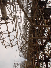 Duga - Secret Soviet over the horizon radar system, Pripyat, Ukraine Abandoned military base....