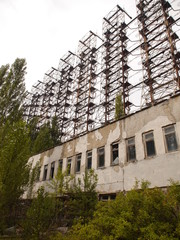 Duga - Secret Soviet over the horizon radar system, Pripyat, Ukraine Abandoned military base....