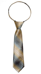 man’s neck tie on a white background